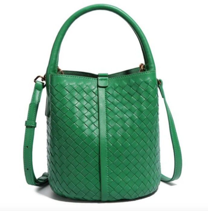Green Bucket Bag