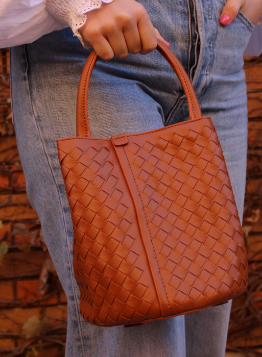 Saddle Bucket Bag