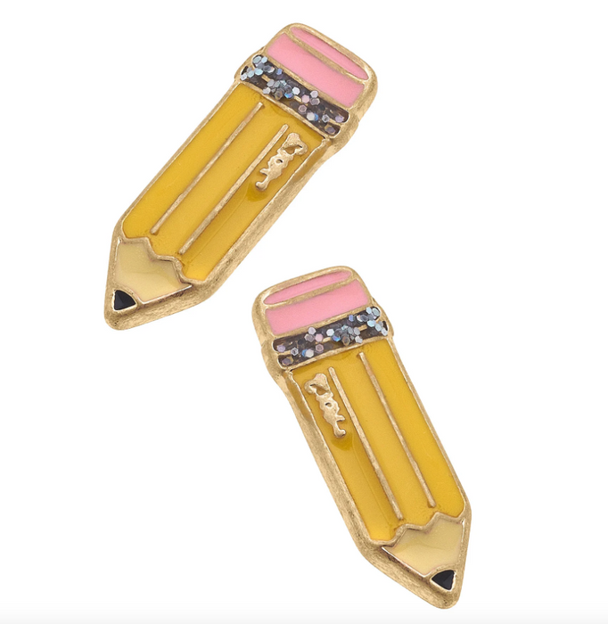 #2 Pencil Stud Earrings