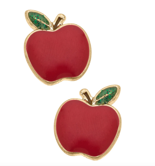 Apple Stud Earrings