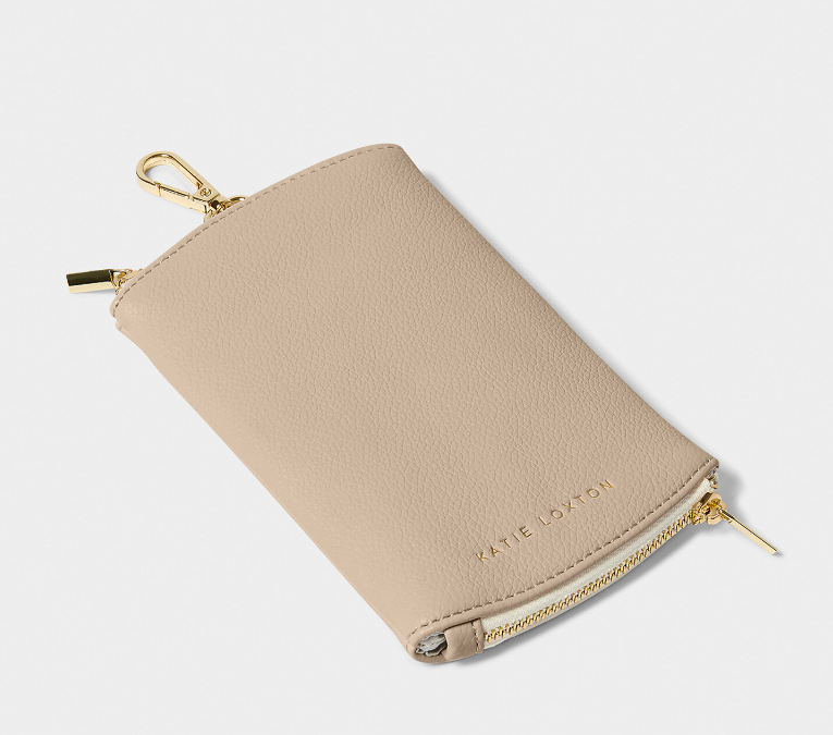 Clip On Sunglass Case | Light Taupe