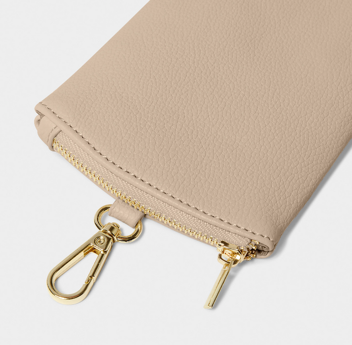 Clip On Sunglass Case | Light Taupe