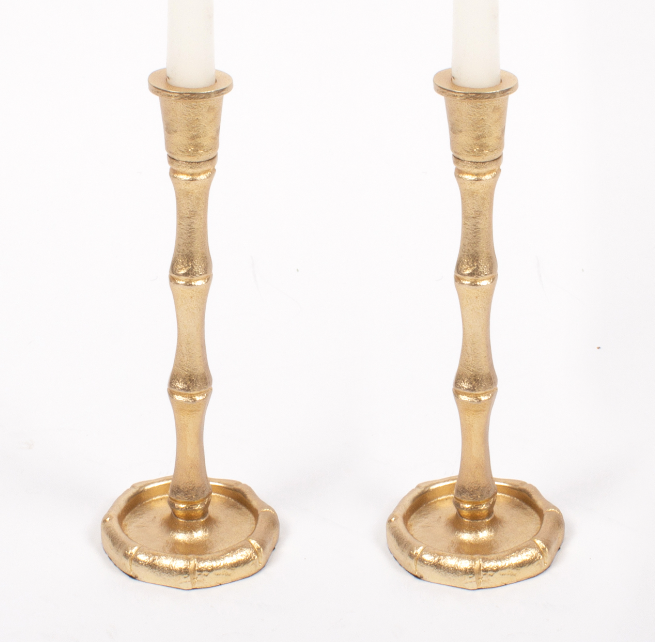 Small Bamboo Candlestick