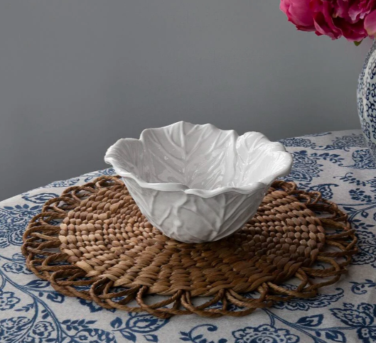 2468 MEL VIDA Small Lettuce Leaf Bowl