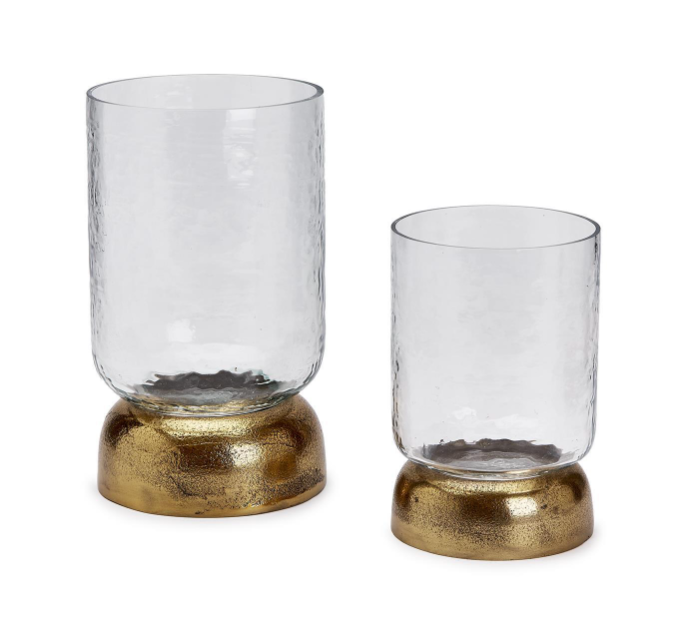 Large Hurricane with Brass Base