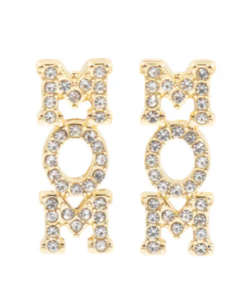 Crystal Mom Earrings