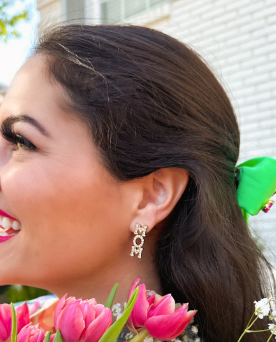 Crystal Mom Earrings