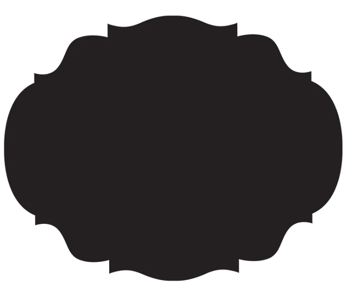 Paper Placemat | Die Cut French Frame