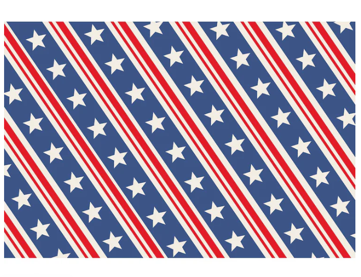Paper Placemat | Stars and Stripes