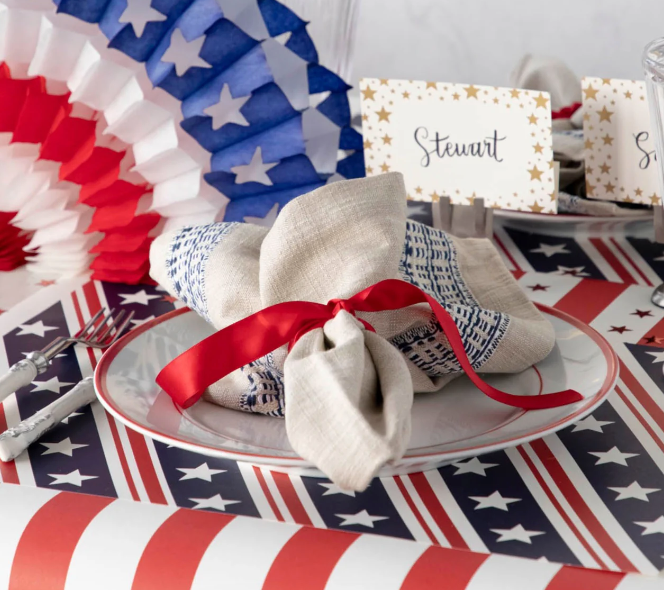 Paper Placemat | Stars and Stripes