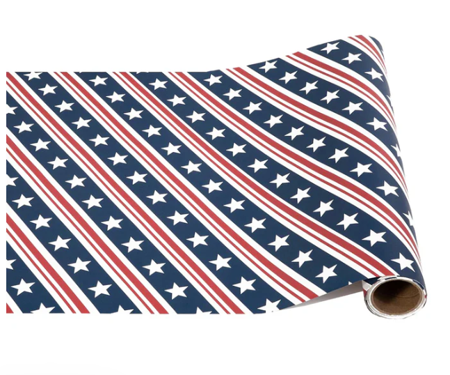 Paper Table Runner | Stars and Stripes