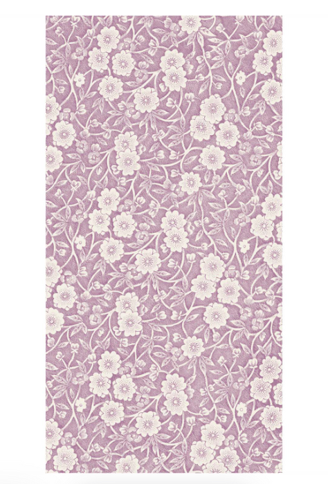 Lilac Calico Guest Towel