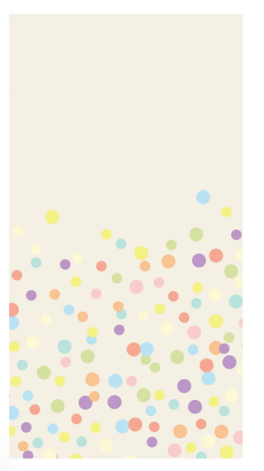 Confetti Sprinkles Guest Towel