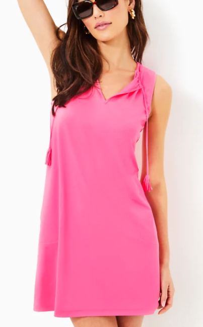 Johana Sleeveless Coverup | Roxie Pink