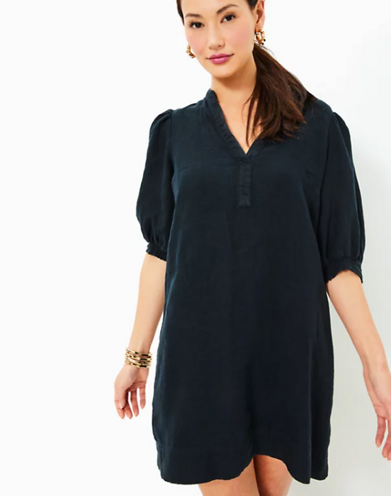 Mialeigh Linen Dress | Nour x Noir