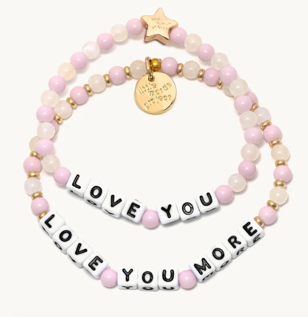 Love You/Love You More Bracelet Set