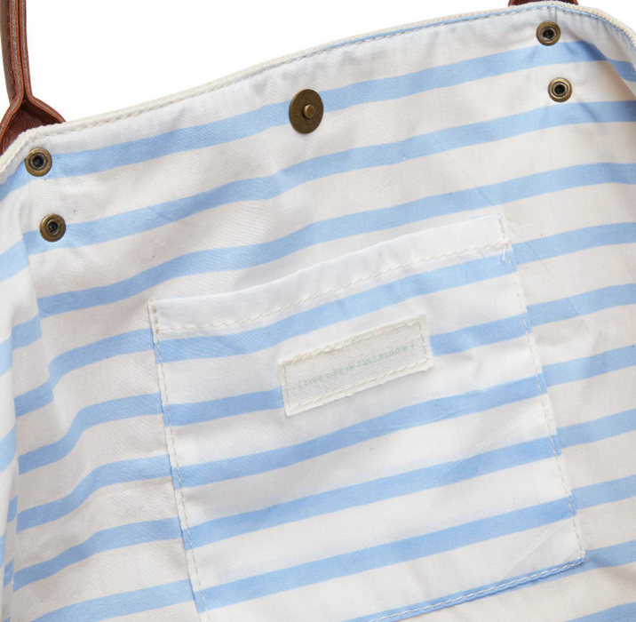 Hydrangea Basket Tote Bag