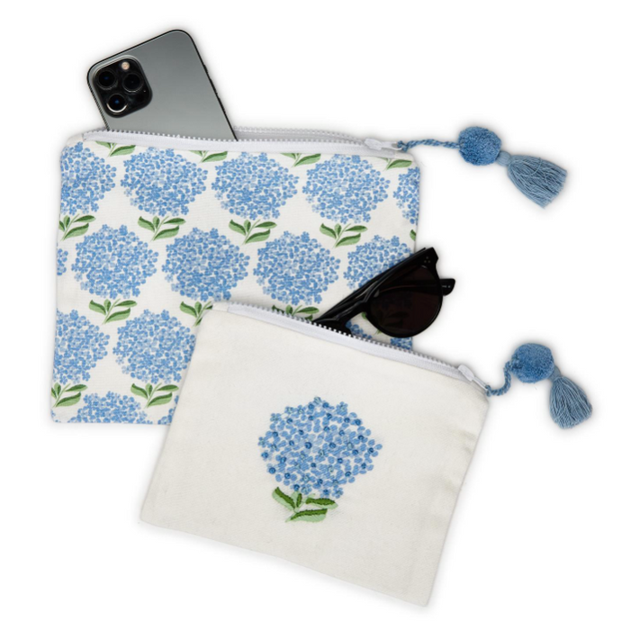 Medium Hydrangea Pouch