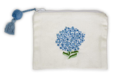 Small Hydrangea Pouch