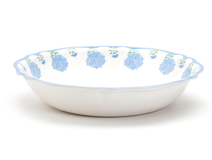 Hydrangea Melamine Bowl