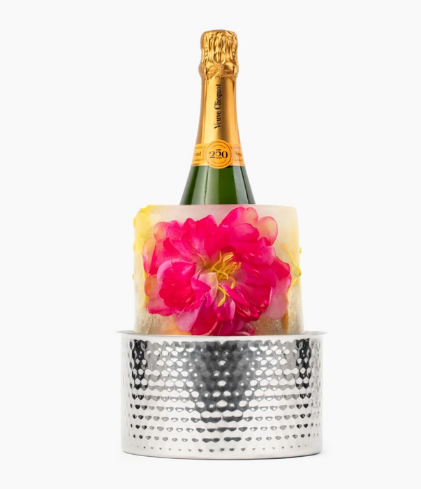 Ice Mold Wine Chiller | Silver