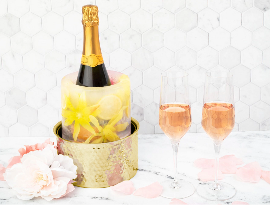 Ice Mold Wine Chiller | Gold