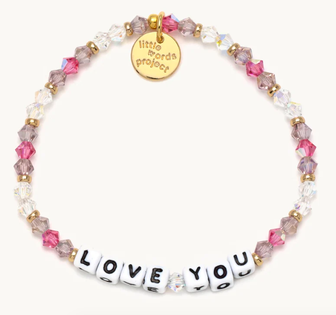 Love You Pink Bracelet M/L