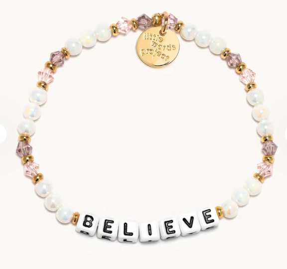 Believe Bracelet | White M/L