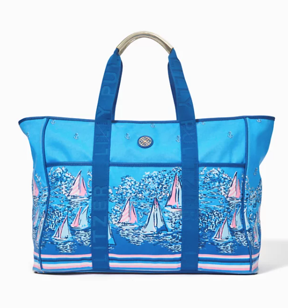 Trystin Oversized Canvas Tote
