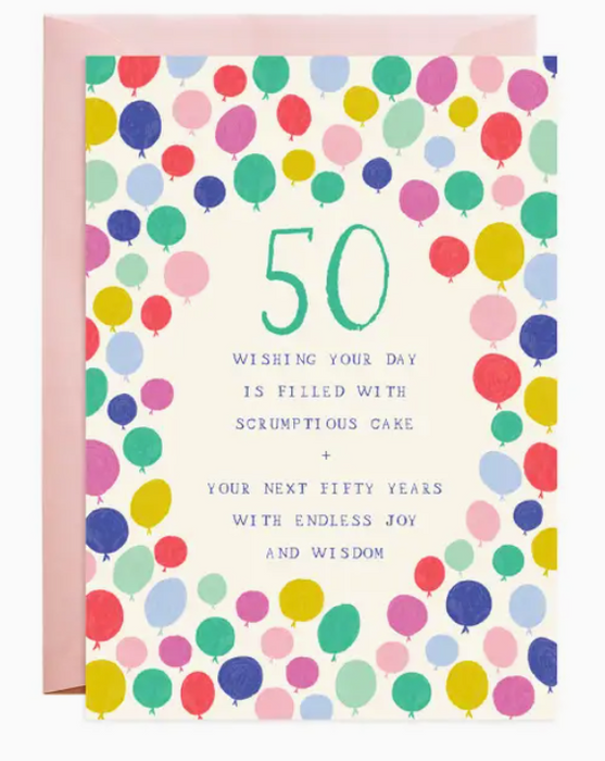 Spiffy Fifty Card