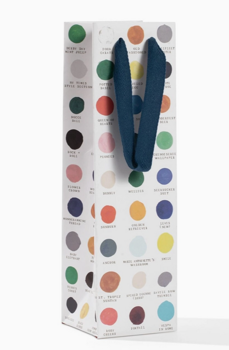 Cocktail Dotted Gift Bag
