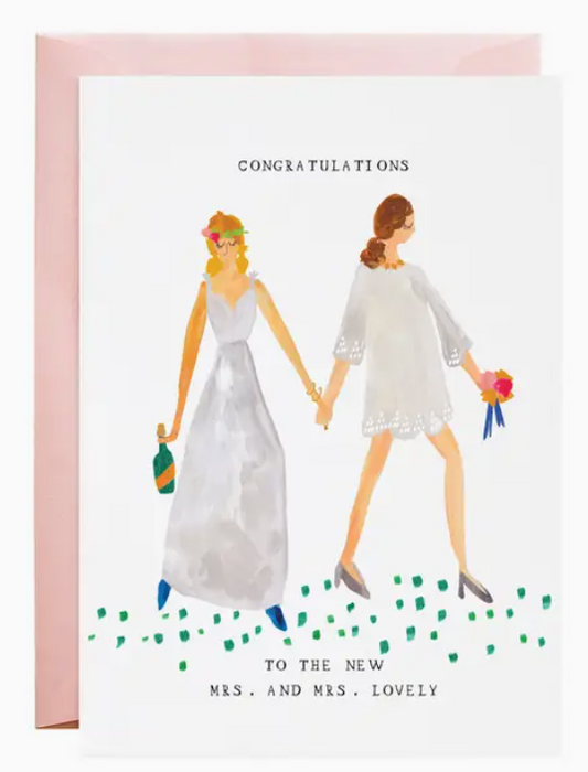 The New Mrs and Mrs Card