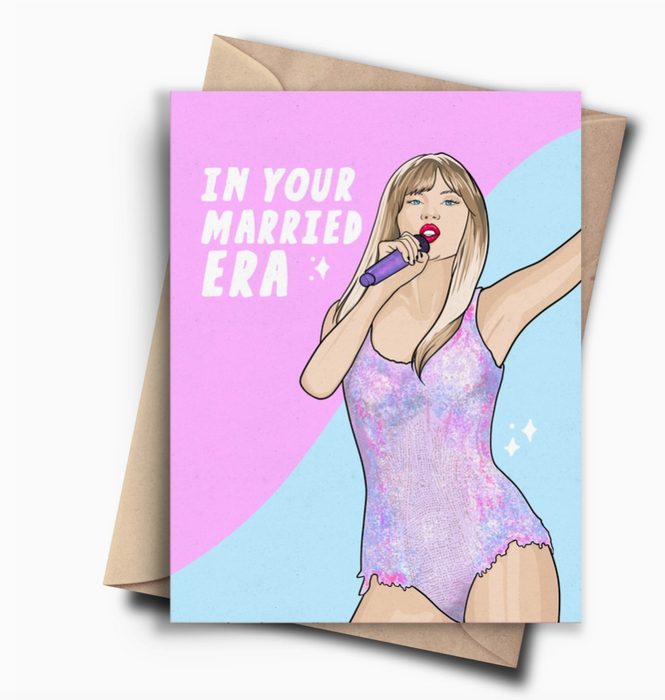T Swift Married Era Card