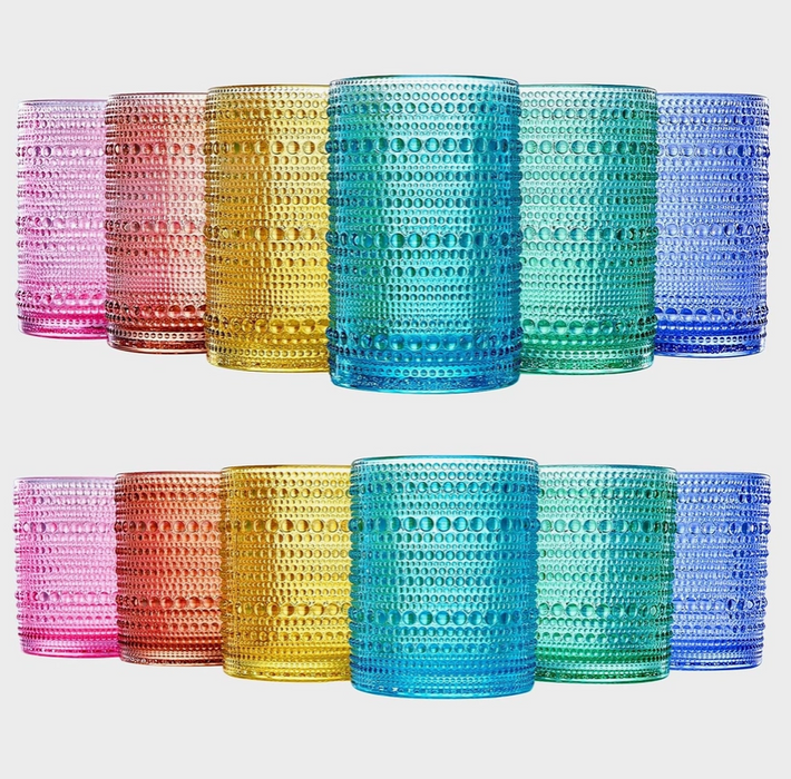 Hobnail Drinking Glass | Small