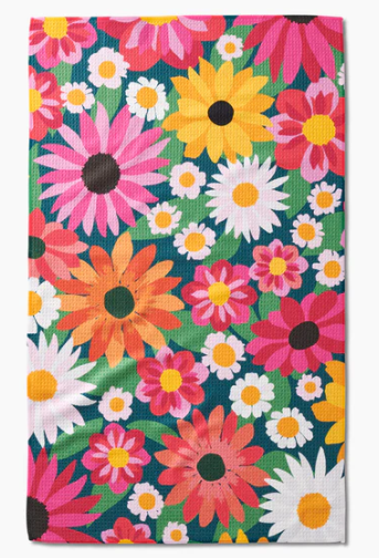 Geometry Tea Towel |  Wild Blooms
