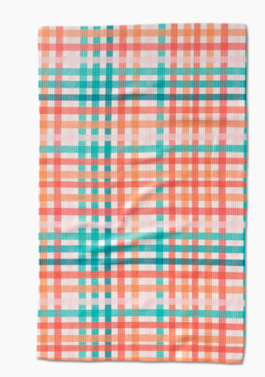 Geometry Tea Towel | Pick Me Gingham