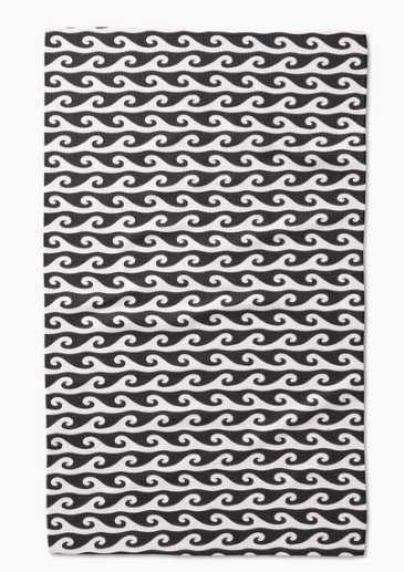 Geometry Bar Towel | Rolling Waves
