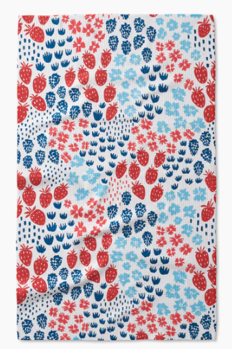 Geometry Tea Towel | Berry Meadow
