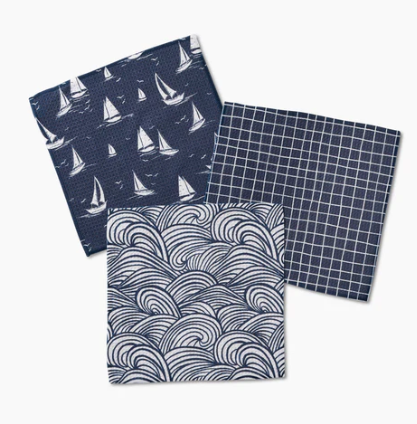 Geometry Dishcloth Set | Coastal Day