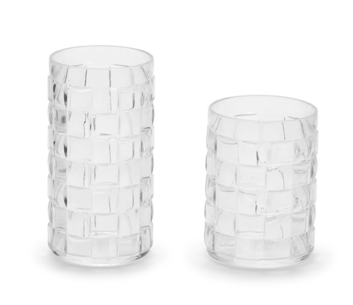 Cube Acrylic drinking Glasses | Smal