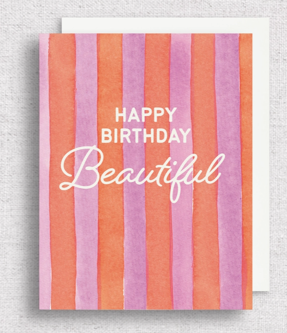 Happy Birthday Beautiful Card