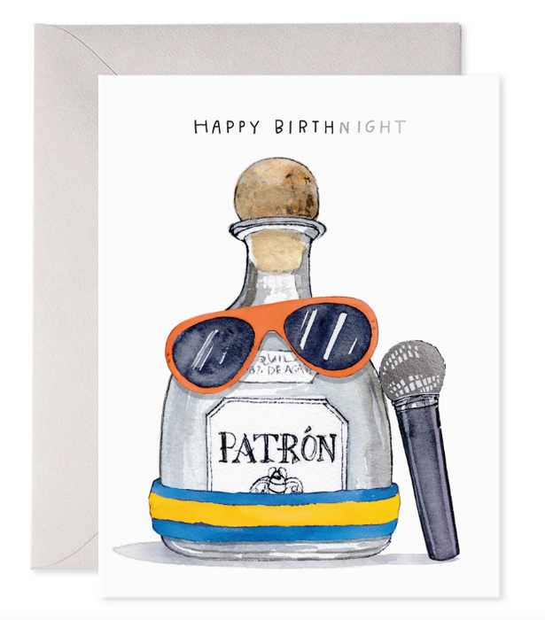 Tequila Bday Card