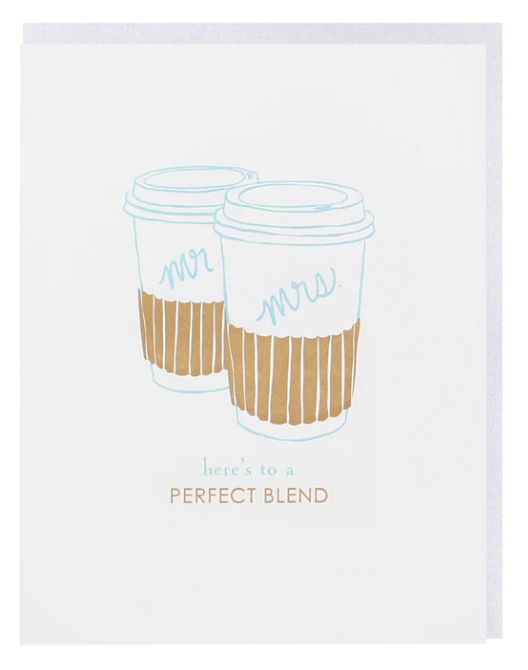 Mr & Mrs Perfect Blend Card