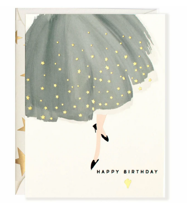 Happy Birthday Dress Card