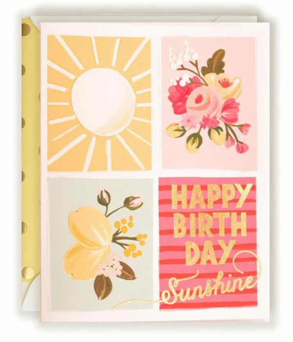 Happy Birthday Sunshine