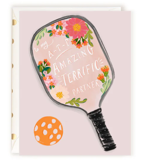 To My Amazing Terrific Partner