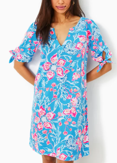 Easley T Shirt Dress | Multi Bahamian Rhapsody