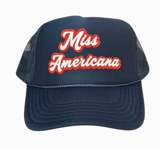 Miss America Trucker Hat | Navy