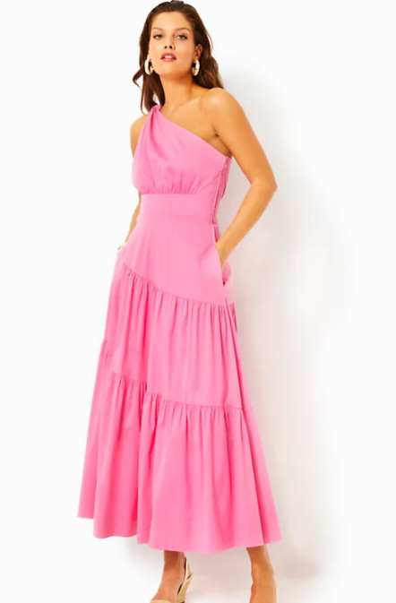 Lucilyn Maxi Dress | Confetti Pink