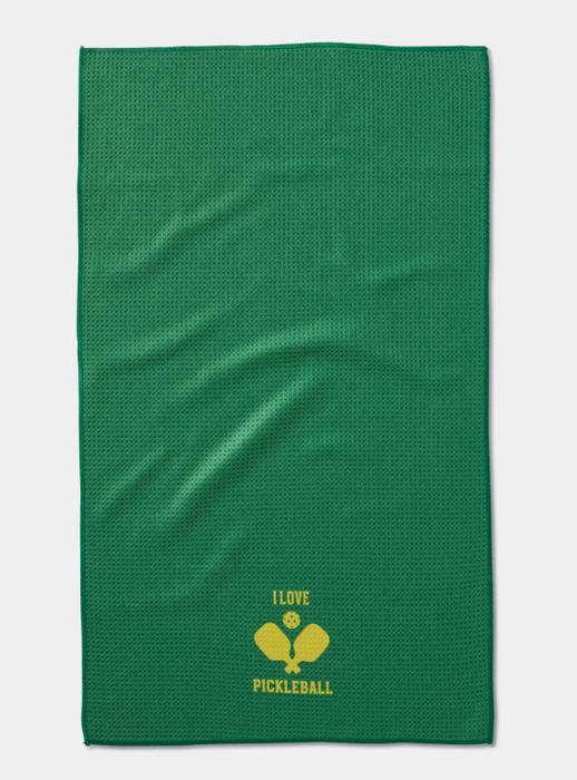 Geometry Tea Towel | I Love Pickleball